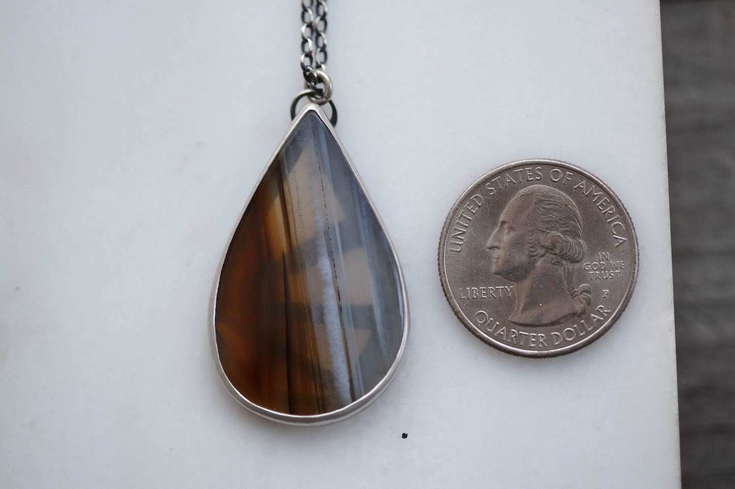 Painted Lady Necklace   |   #8
