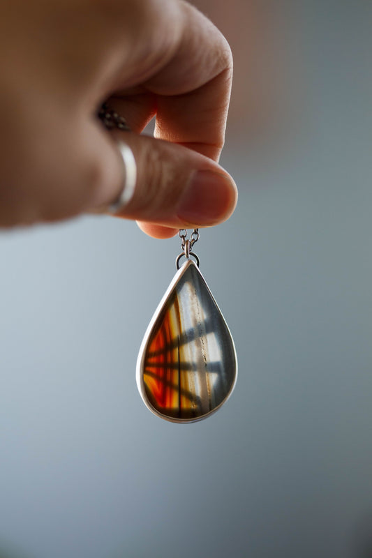 Painted Lady Necklace   |   #8