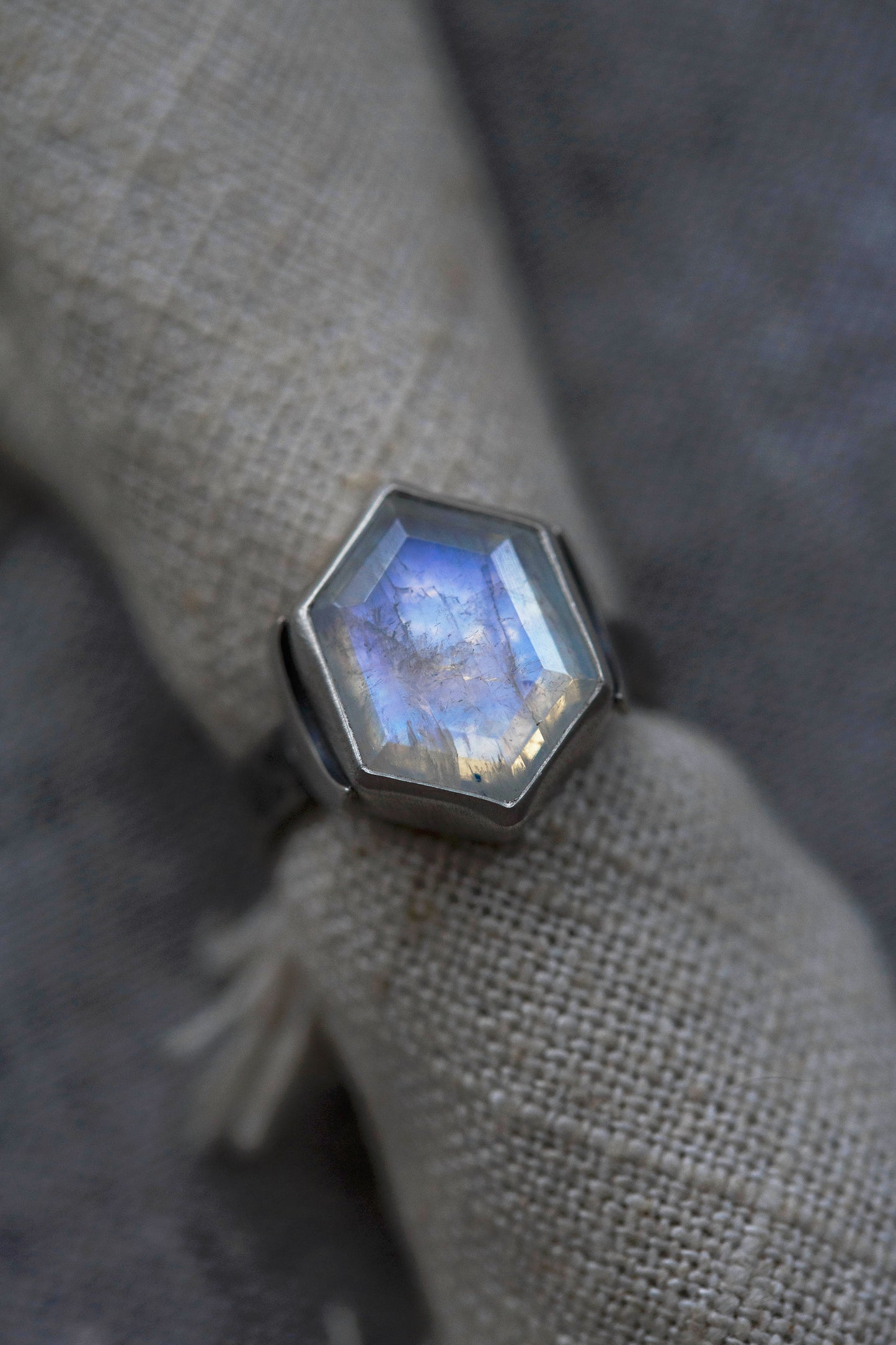 Size 8.5  |  Snow Moon Ring  |  #5