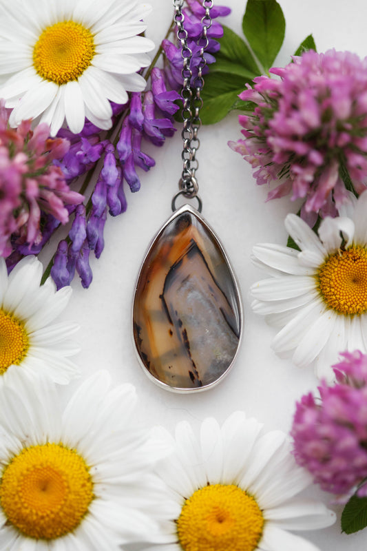 Painted Lady Necklace   |   #9