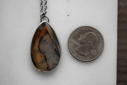 Painted Lady Necklace   |   #9