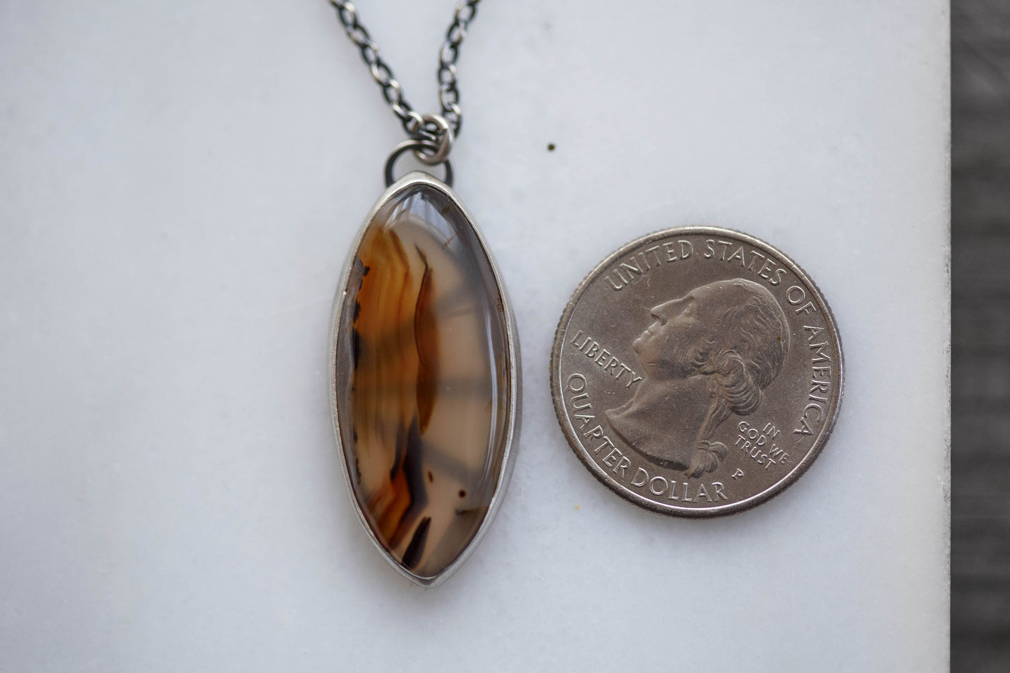 Painted Lady Necklace   |   #10