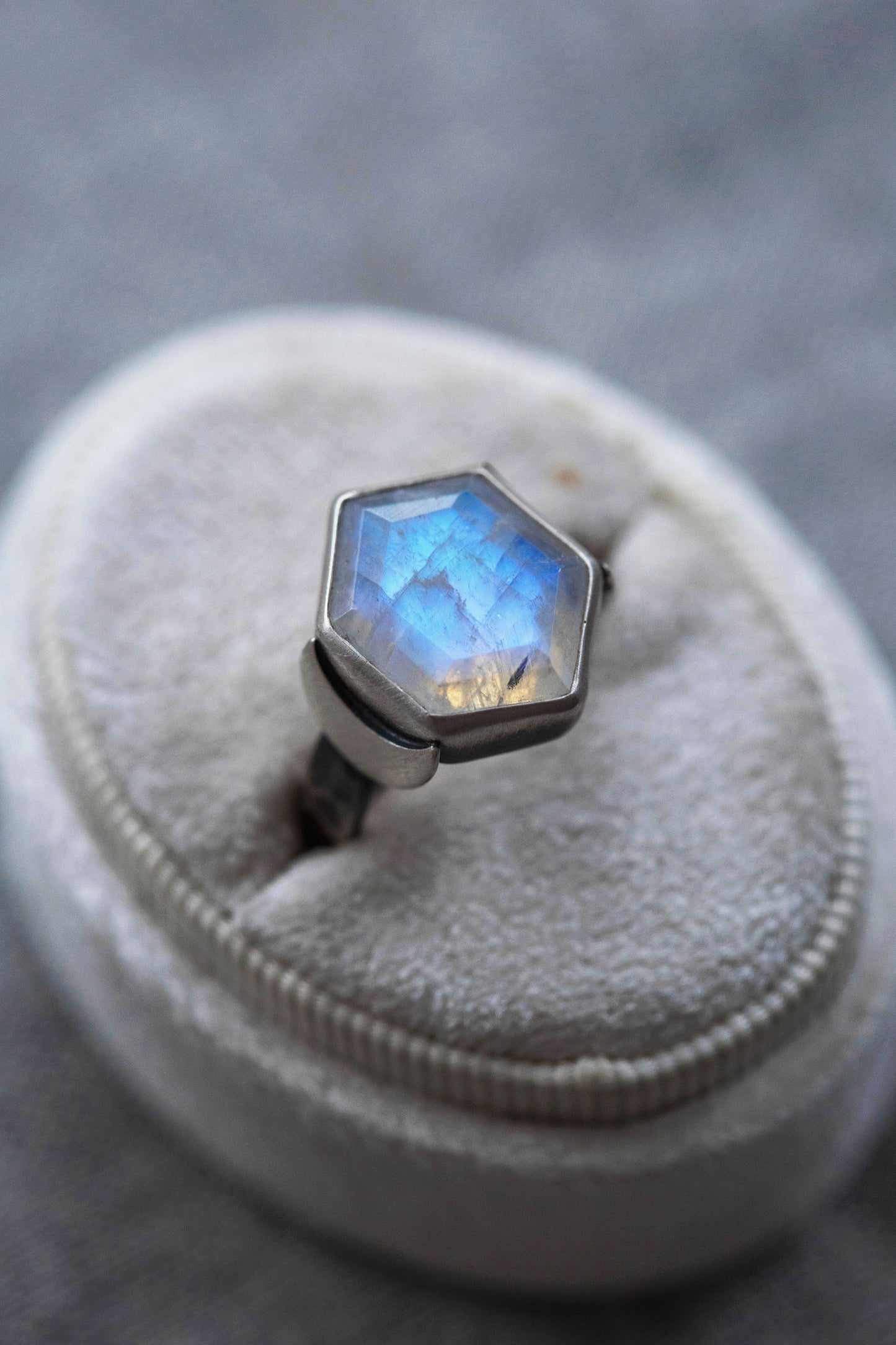 Size 8.25  |  Snow Moon Ring  |  #6