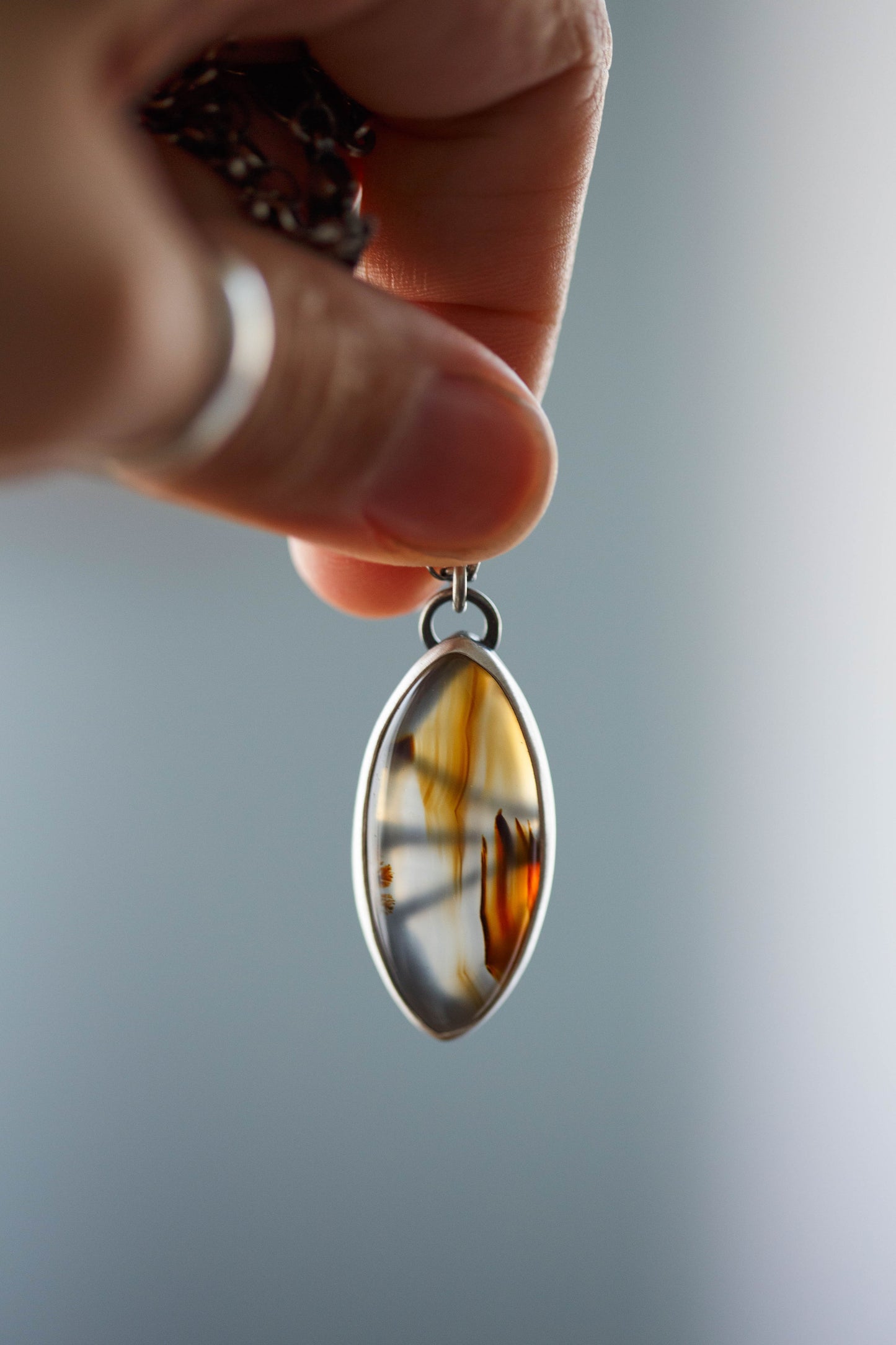 Painted Lady Necklace   |   #11