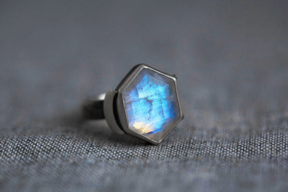 Size 8.25  |  Snow Moon Ring  |  #6