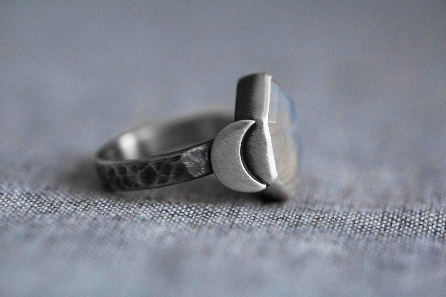 Size 8.25  |  Snow Moon Ring  |  #6