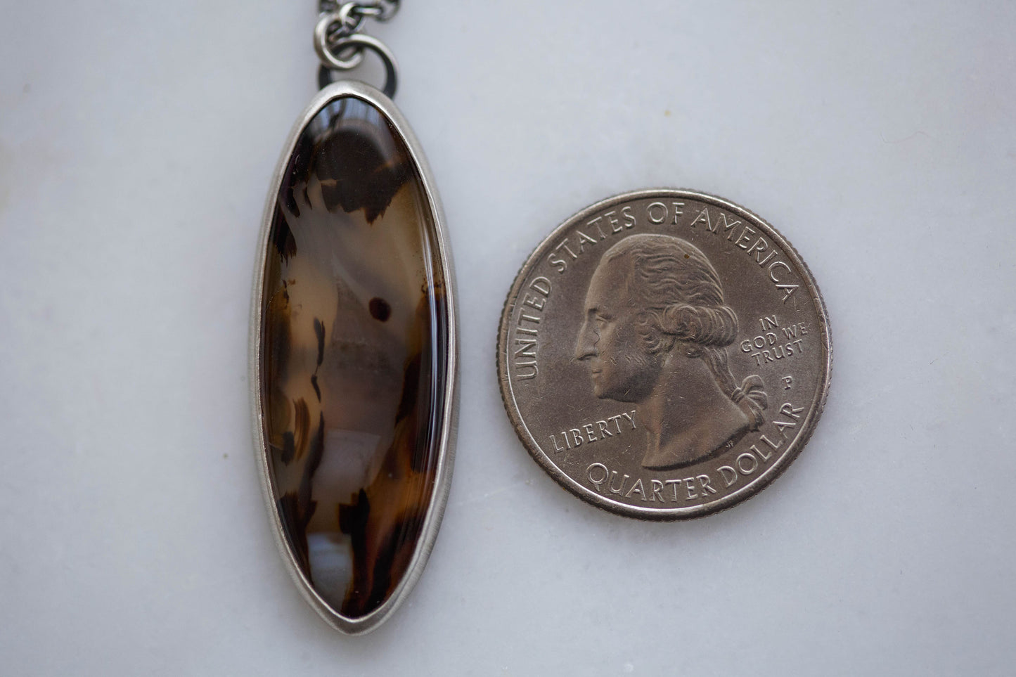 Painted Lady Necklace   |   #12