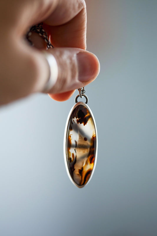 Painted Lady Necklace   |   #12