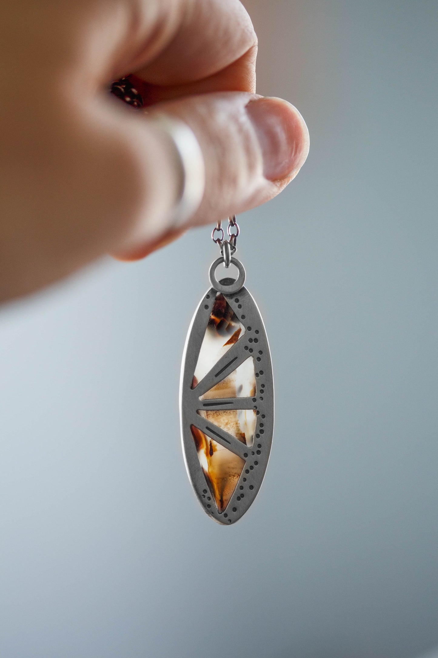 Painted Lady Necklace   |   #12