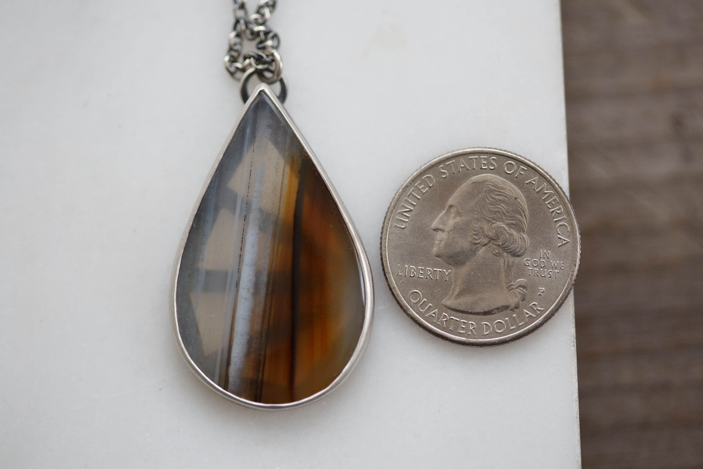 Painted Lady Necklace   |   #13