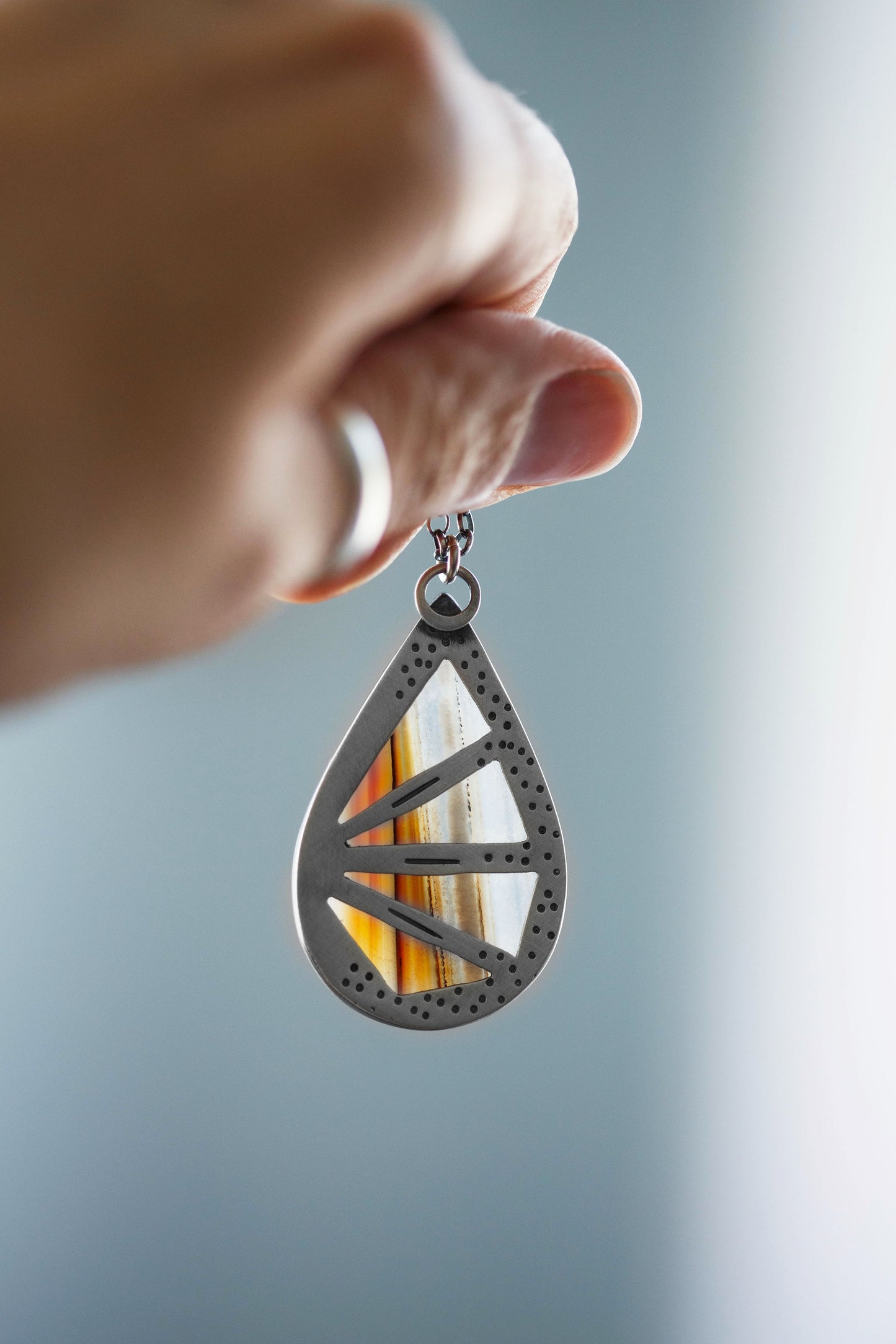 Painted Lady Necklace   |   #13