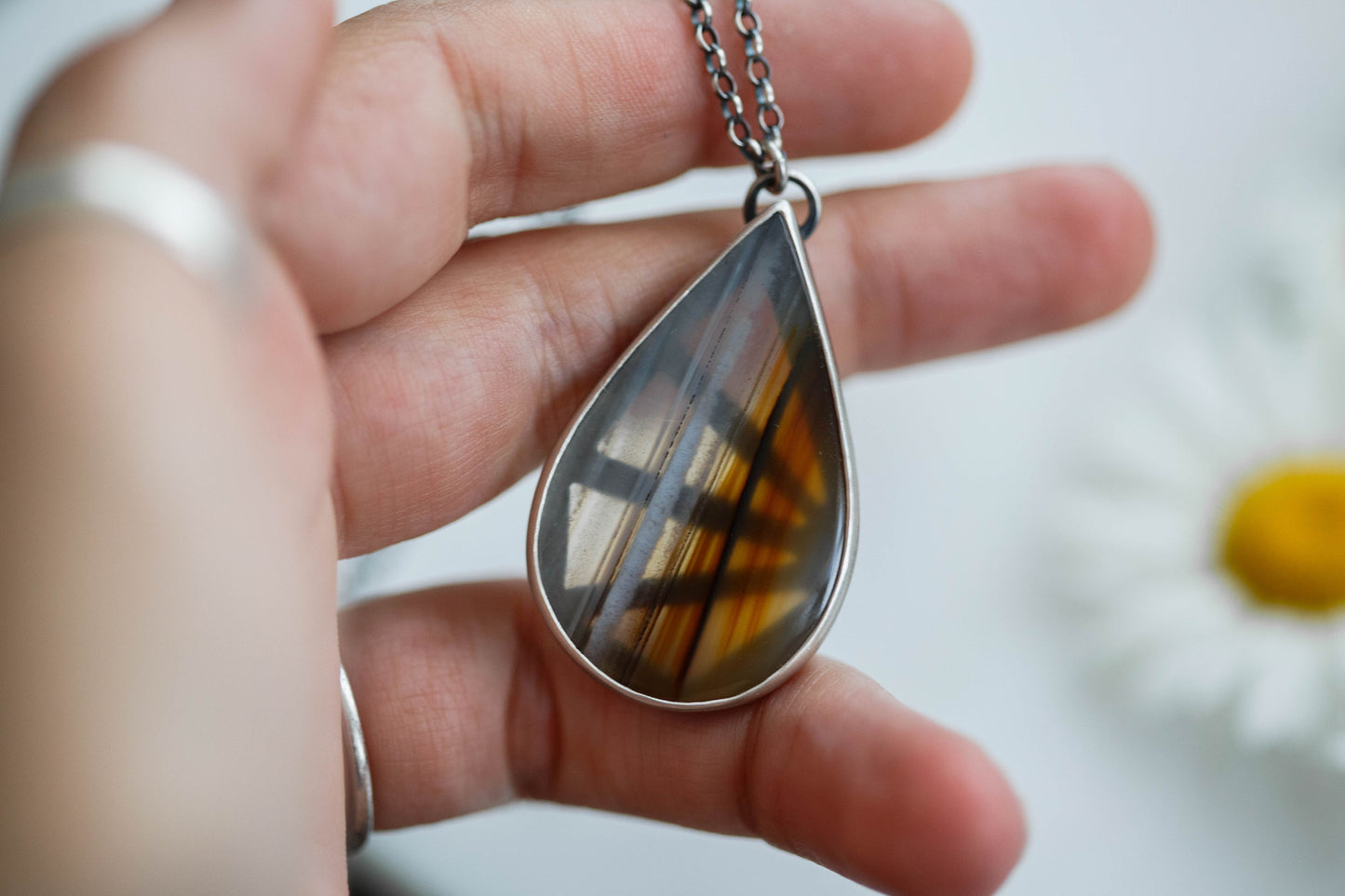 Painted Lady Necklace   |   #13