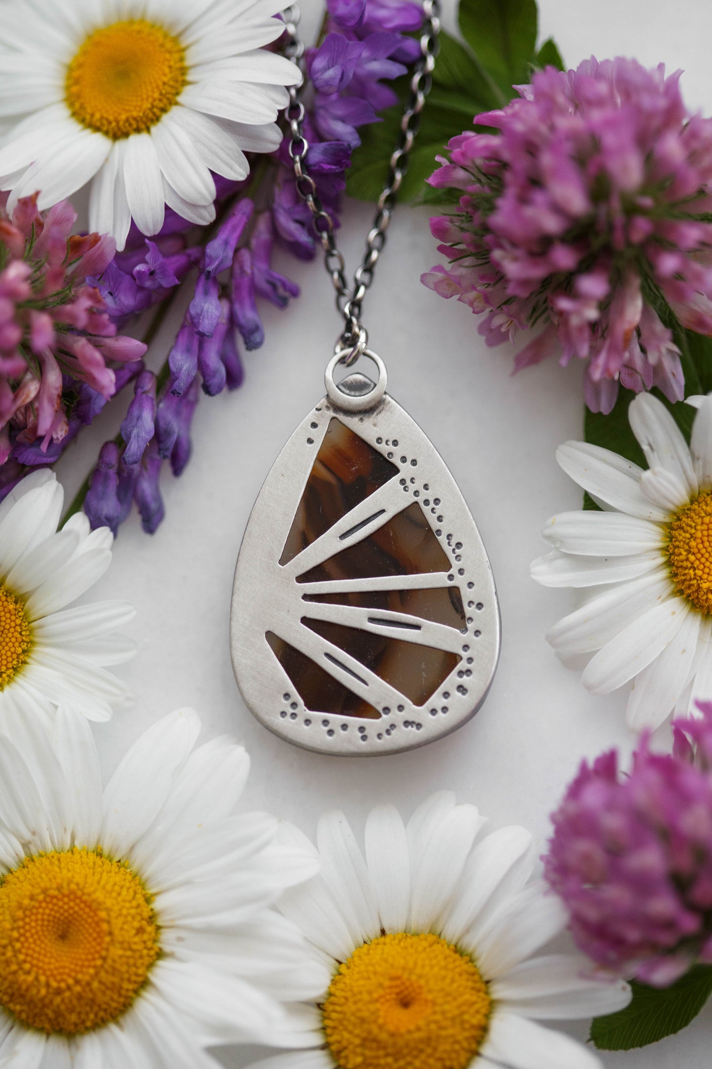 Painted Lady Necklace   |   #14
