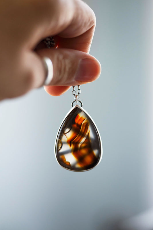 Painted Lady Necklace   |   #14