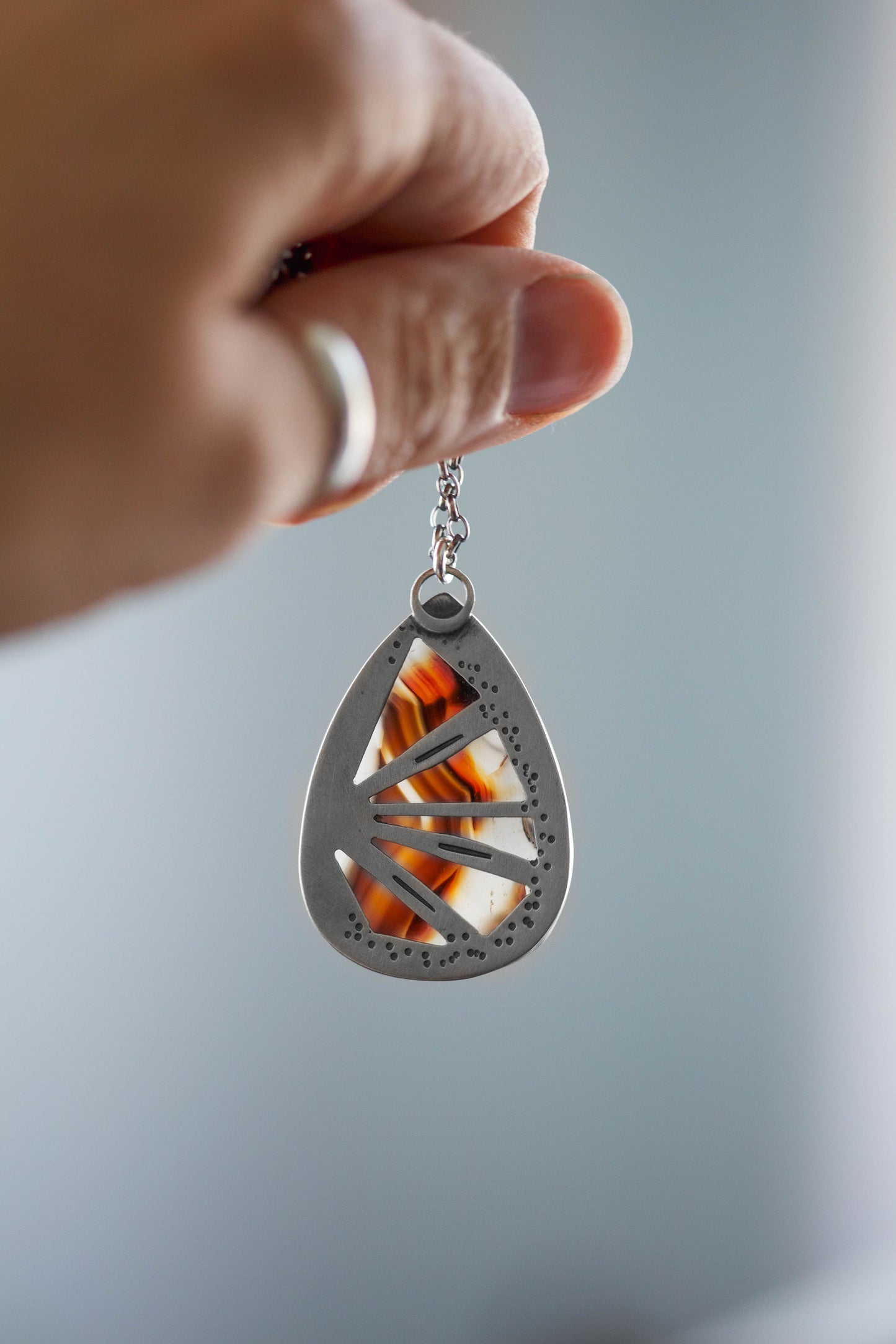 Painted Lady Necklace   |   #14