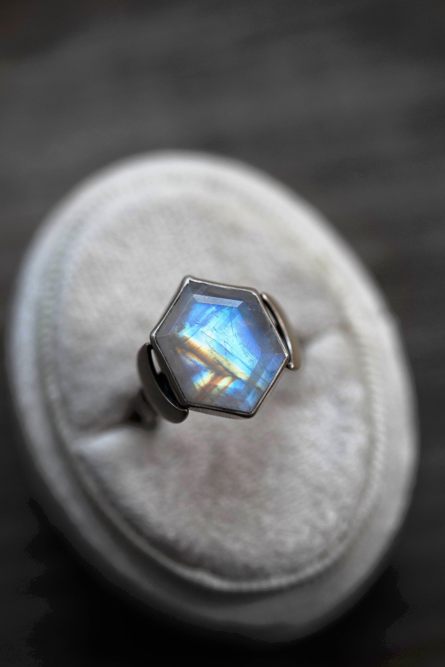 Size 6.5  |  Snow Moon Ring  |  #9