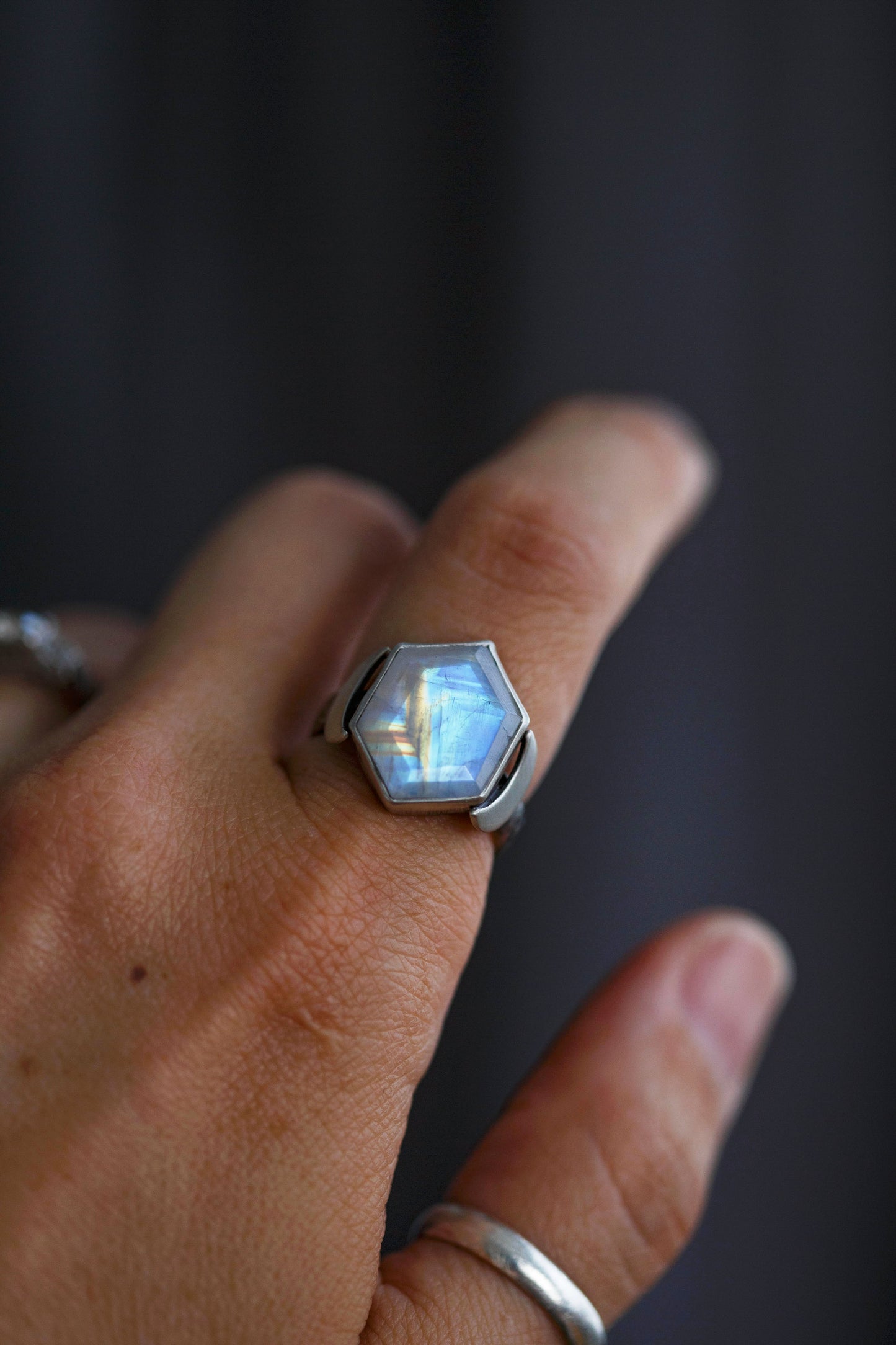 Size 6.5  |  Snow Moon Ring  |  #9