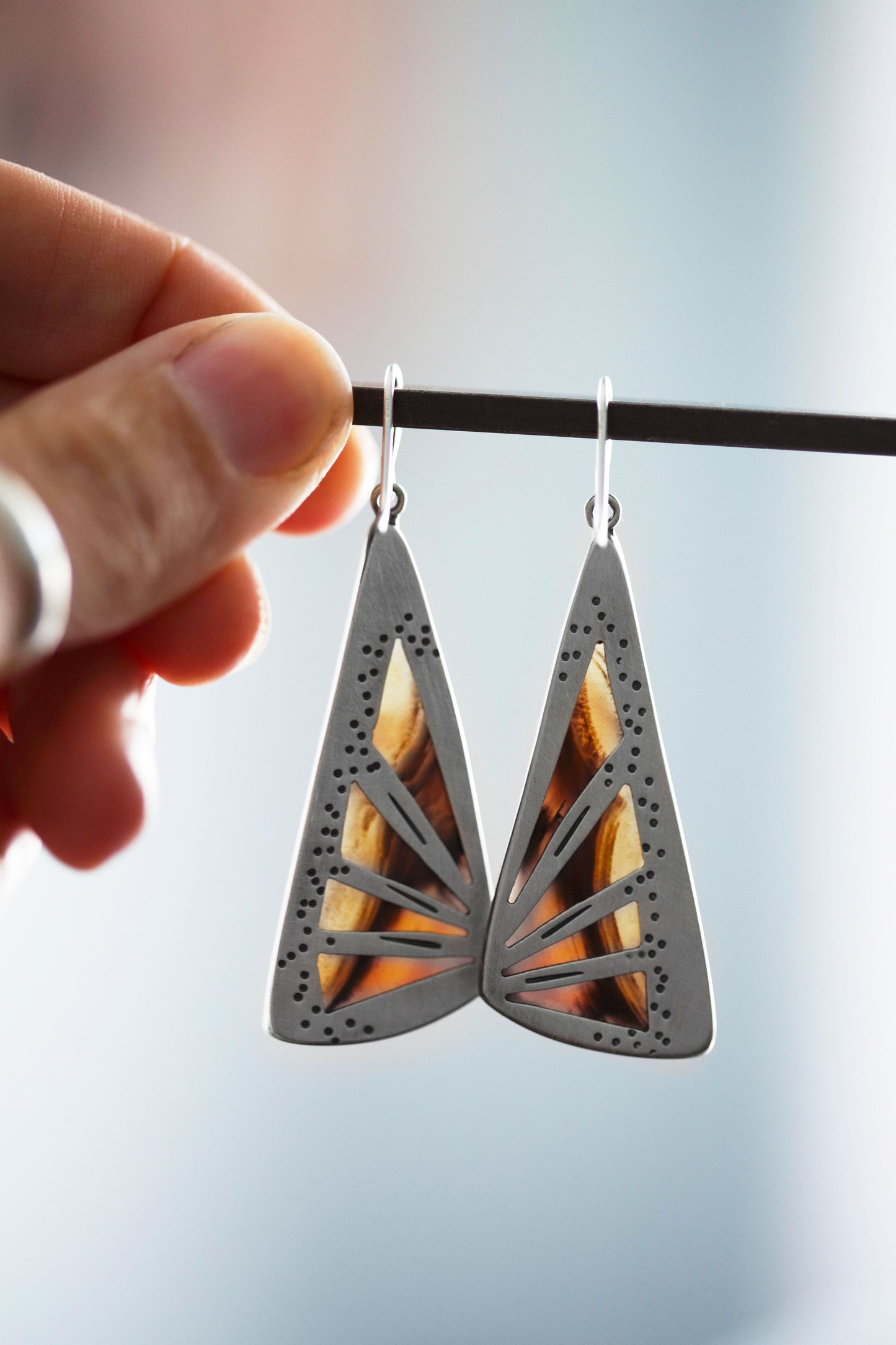 Painted Lady Earrings   |   #2