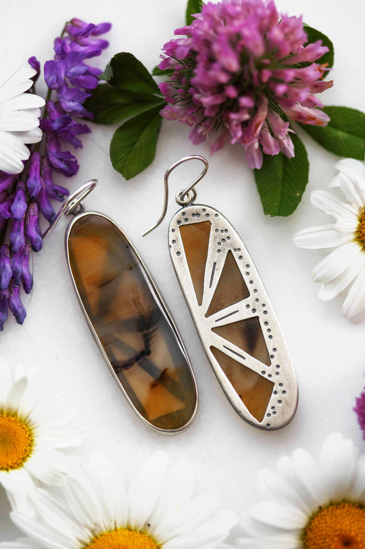 Painted Lady Earrings   |   #3