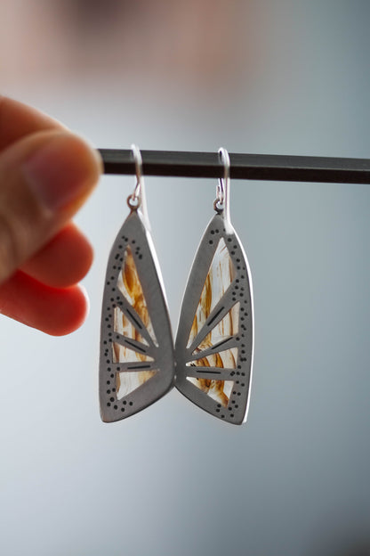 Painted Lady Earrings   |   #4