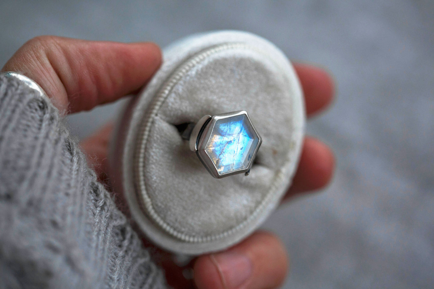 Size 7  |  Snow Moon Ring  |  #11