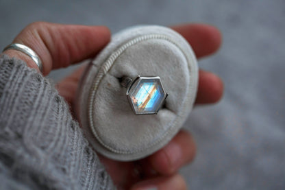 Size 7.5  |  Snow Moon Ring  |  #12