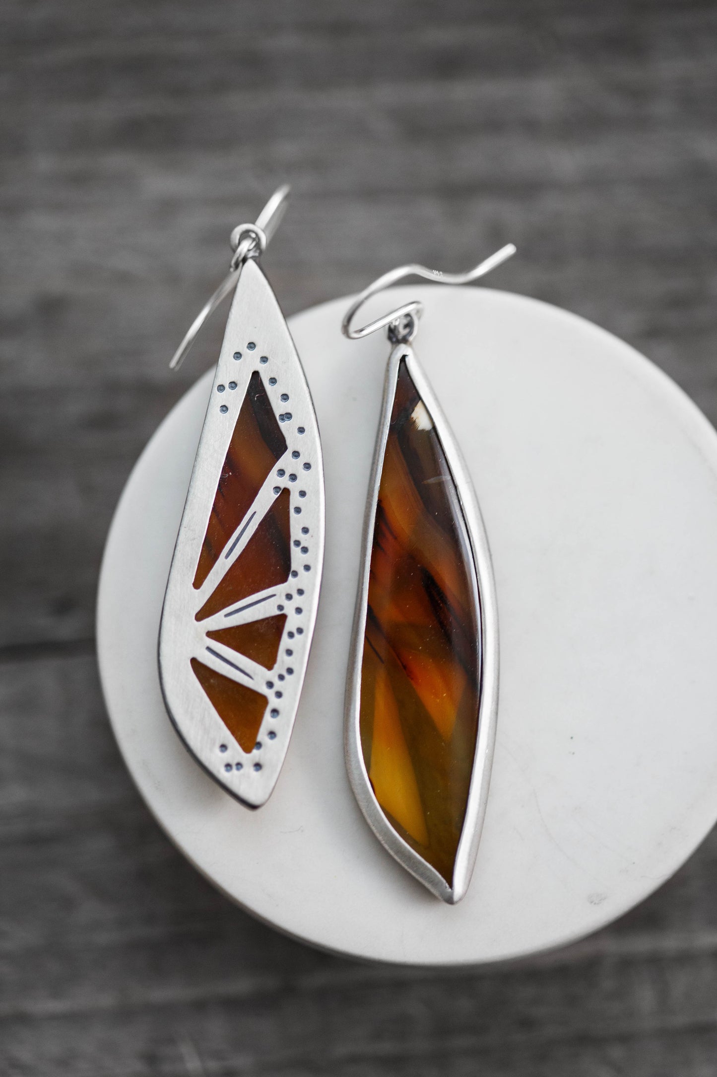 Painted Lady Earrings   |   #7