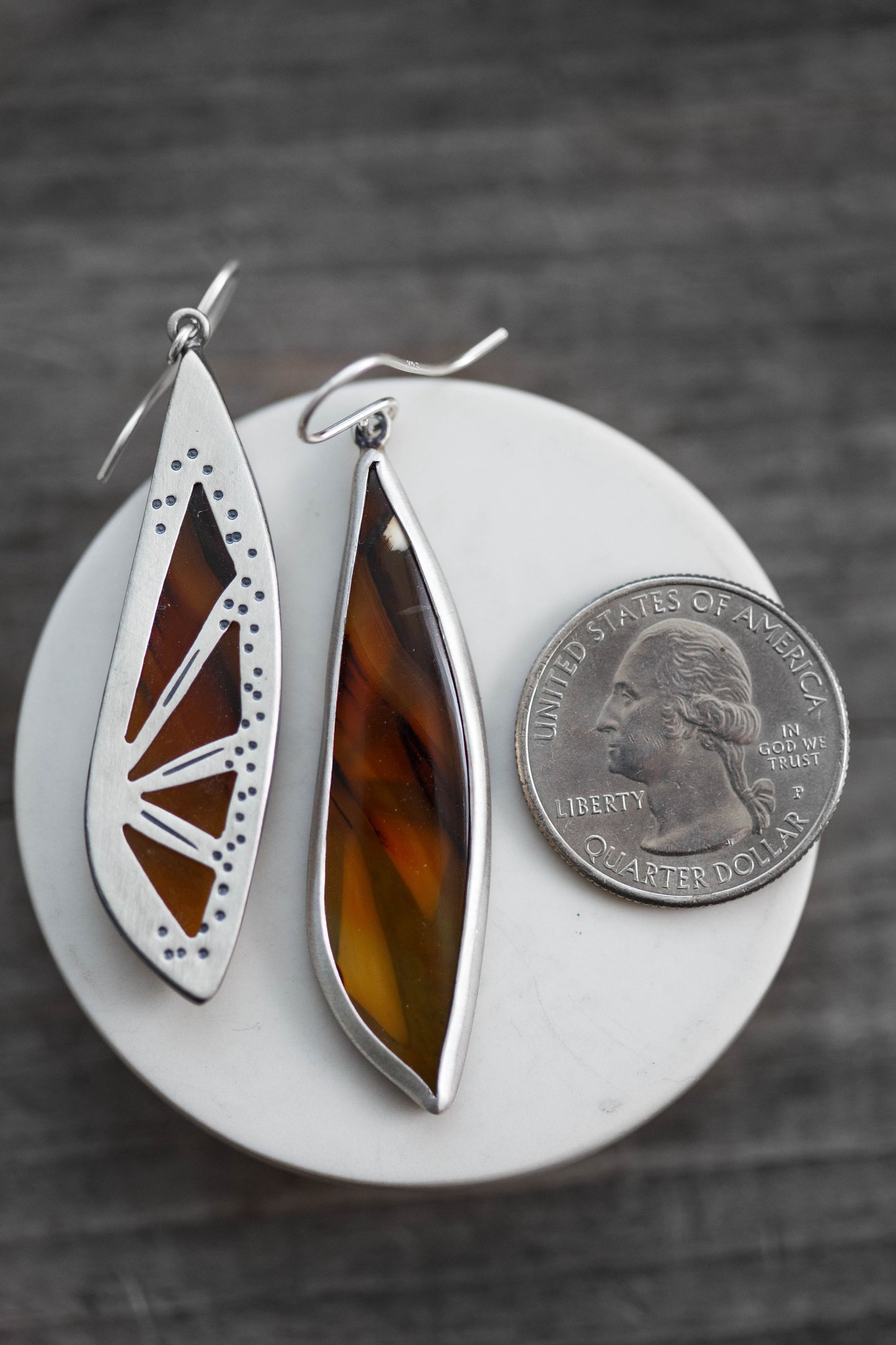 Painted Lady Earrings   |   #7