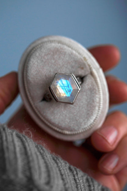 Size 10  |  Snow Moon Ring  |  #14