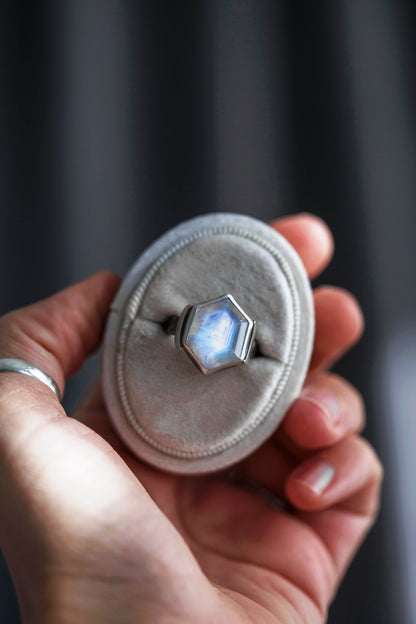Size 7.25  |  Snow Moon Ring  |  #16