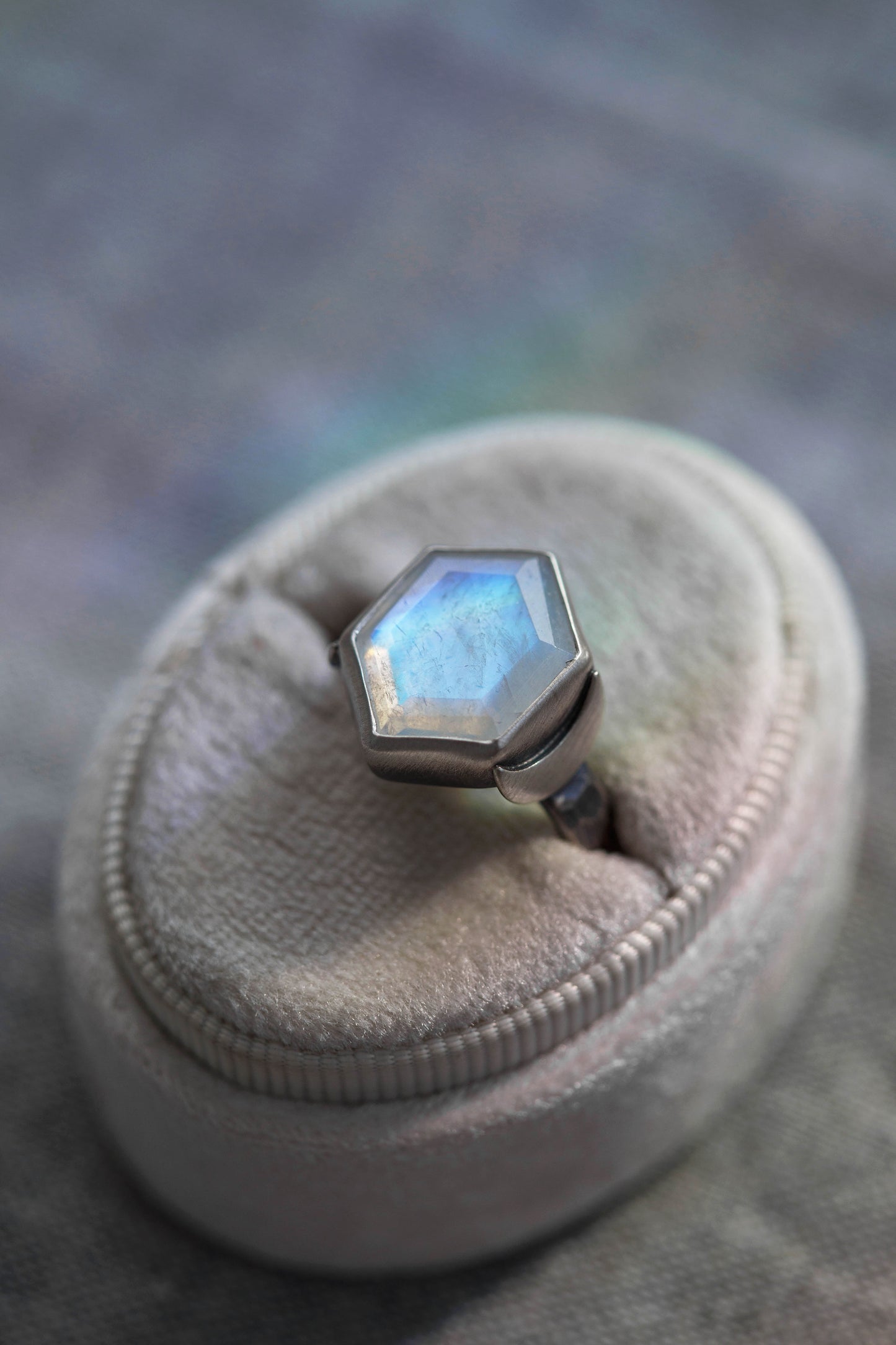Size 9.75  |  Snow Moon Ring  |  #17