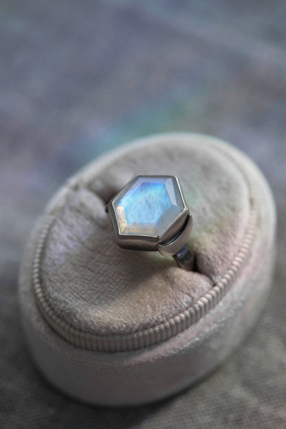 Size 9.75  |  Snow Moon Ring  |  #17