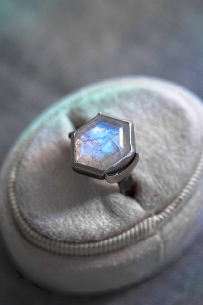 Size 6  |  Snow Moon Ring  |  #18
