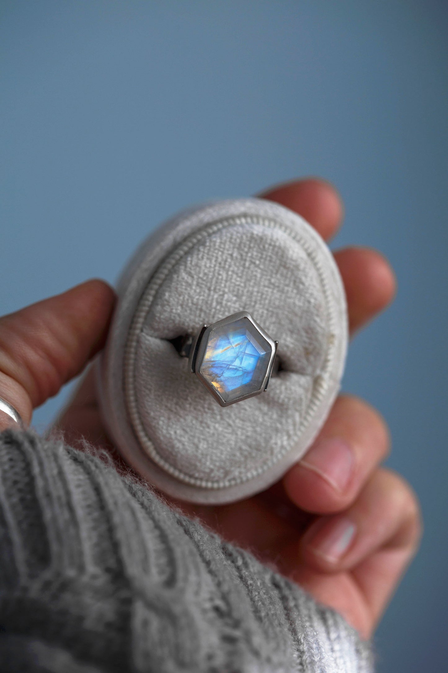 Size 6  |  Snow Moon Ring  |  #18