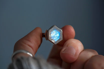 Size 6  |  Snow Moon Ring  |  #18