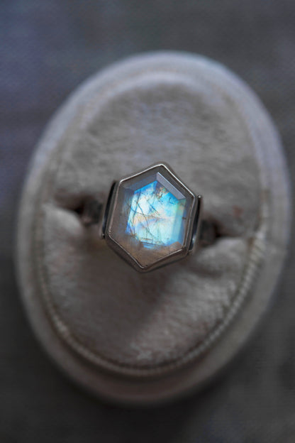 Size 10  |  Snow Moon Ring  |  #19