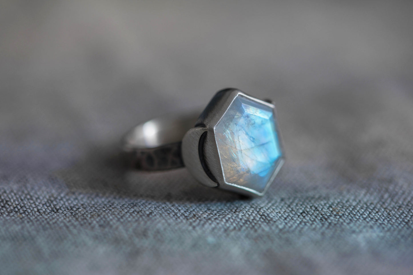Size 10  |  Snow Moon Ring  |  #19