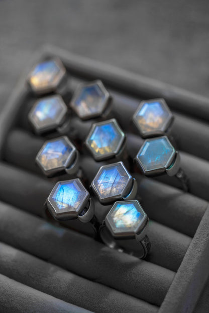 Size 7.25  |  Snow Moon Ring  |  #24