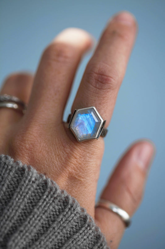 Size 6.25  |  Snow Moon Ring  |  #21