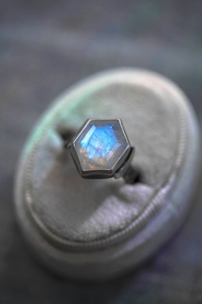 Size 9.75  |  Snow Moon Ring  |  #22