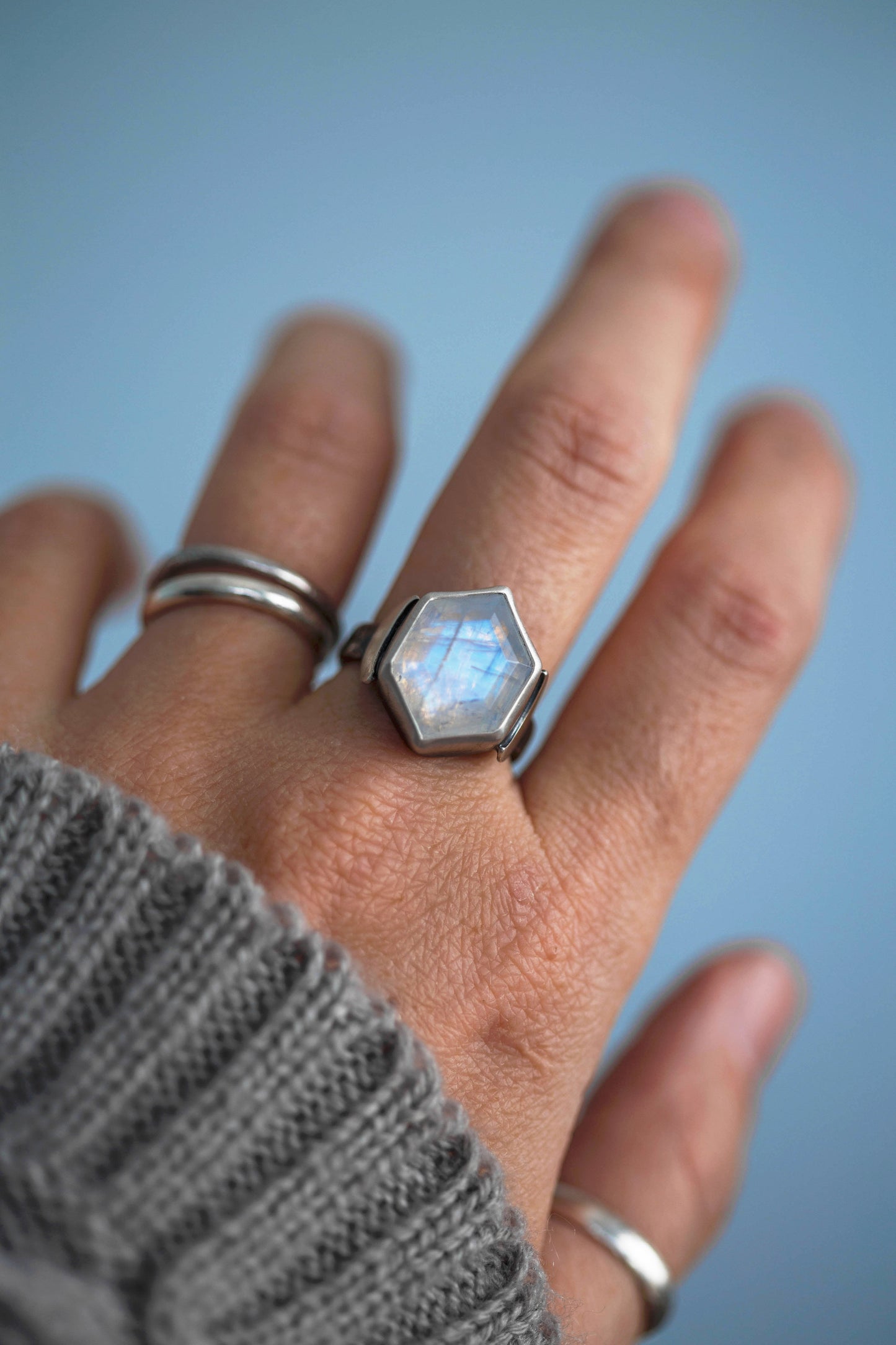 Size 6.5  |  Snow Moon Ring  |  #23