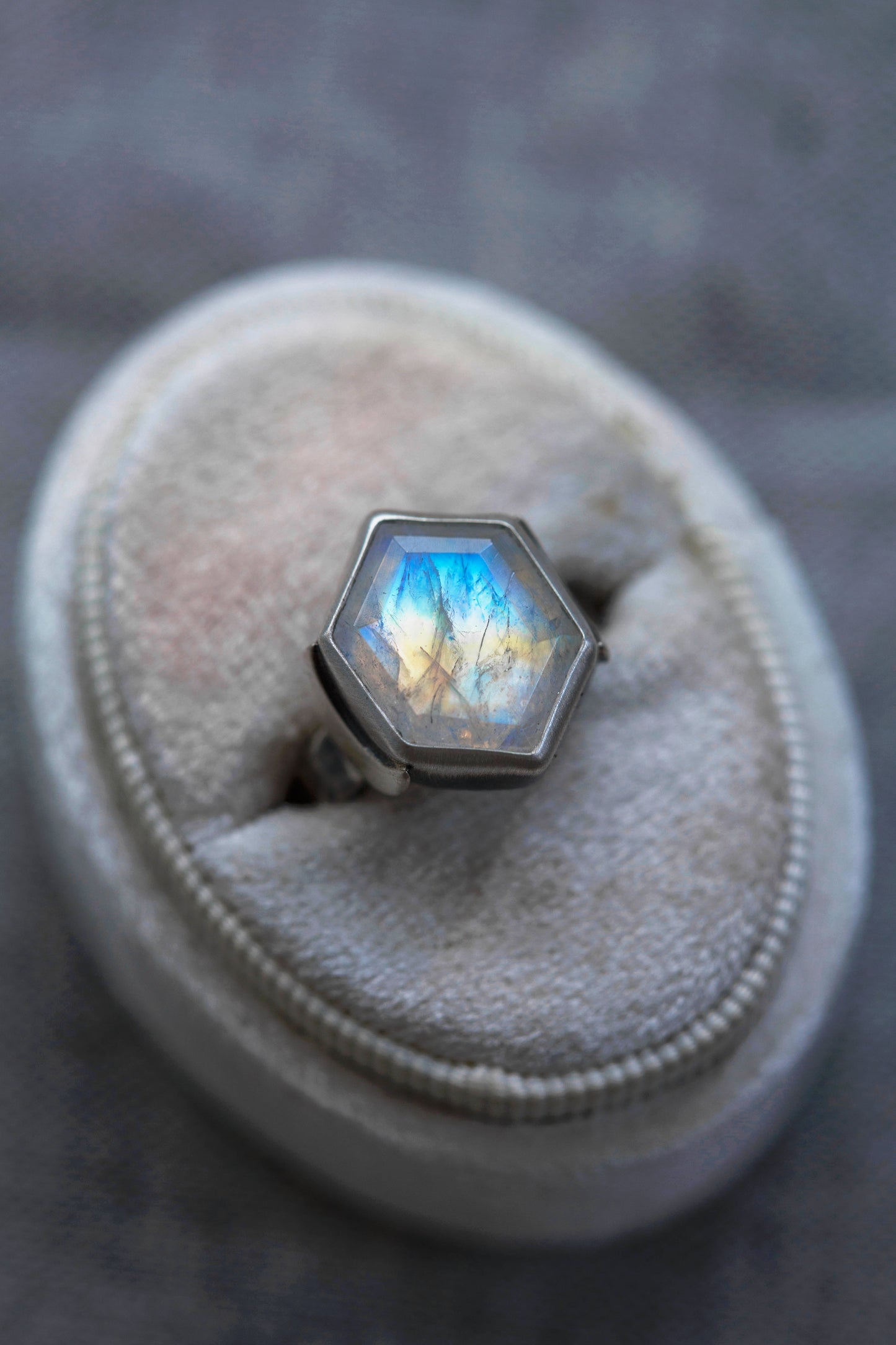 Size 7.25  |  Snow Moon Ring  |  #24