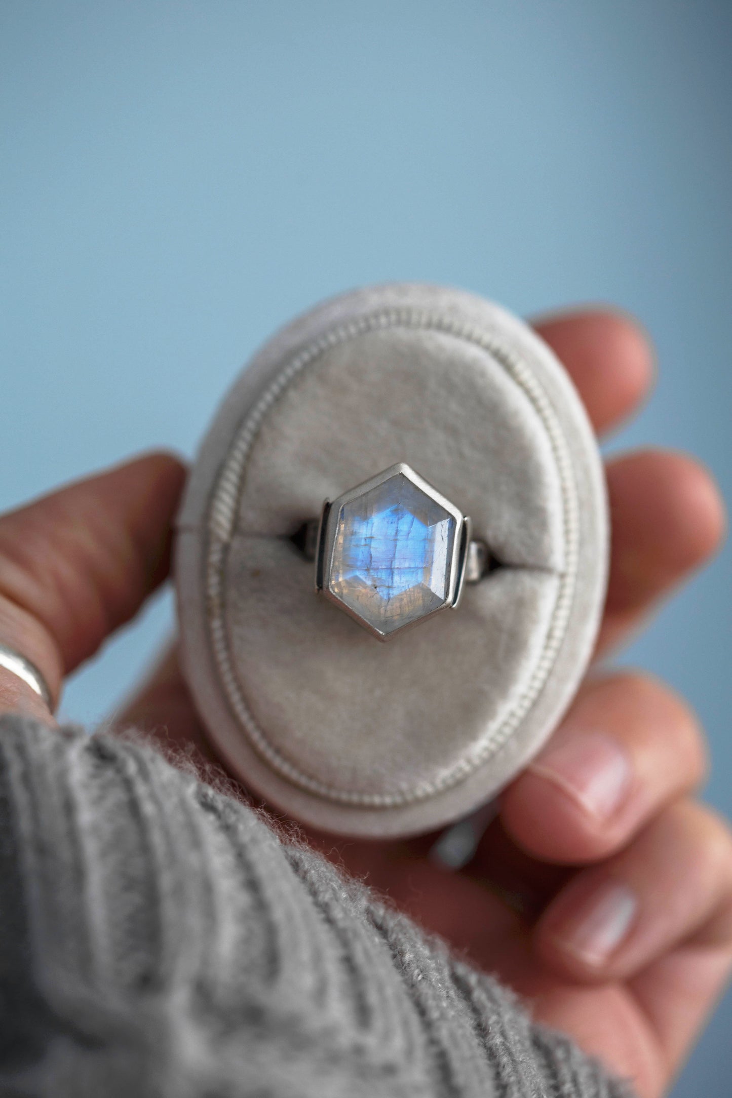 Size 6  |  Snow Moon Ring  |  #25