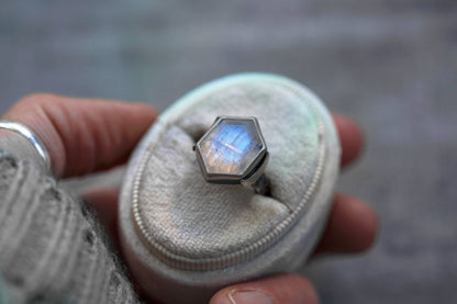 Size 6  |  Snow Moon Ring  |  #25