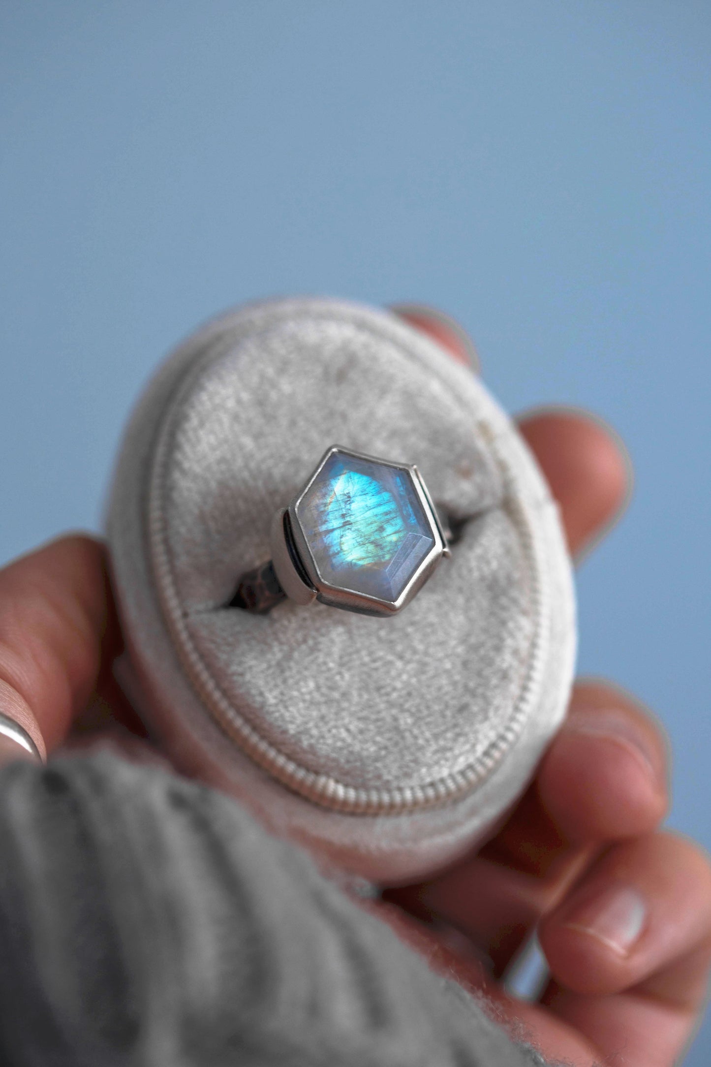 Size 10.5  |  Snow Moon Ring  |  #26