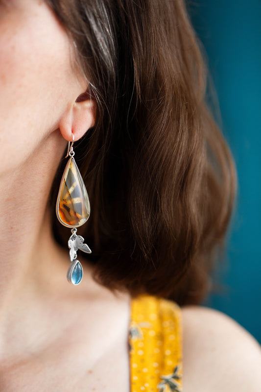 Lilting Blues Earrings   |   #1
