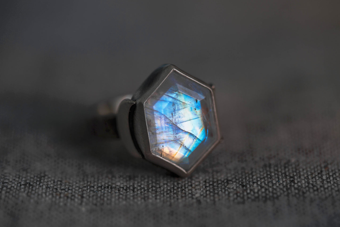 Size 7.5  |  Snow Moon Ring  |  #27