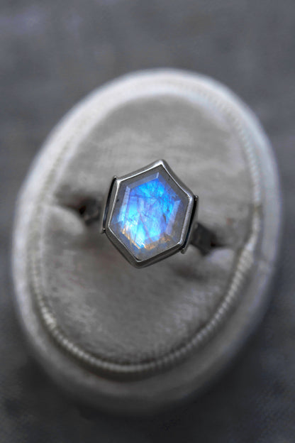 Size 9.25  |  Snow Moon Ring  |  #28