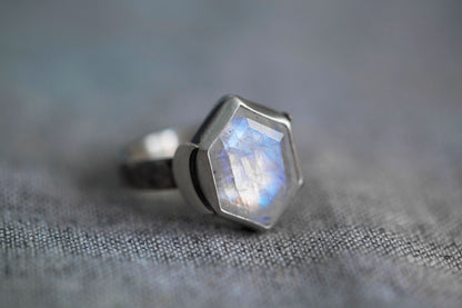 Size 9.25  |  Snow Moon Ring  |  #28