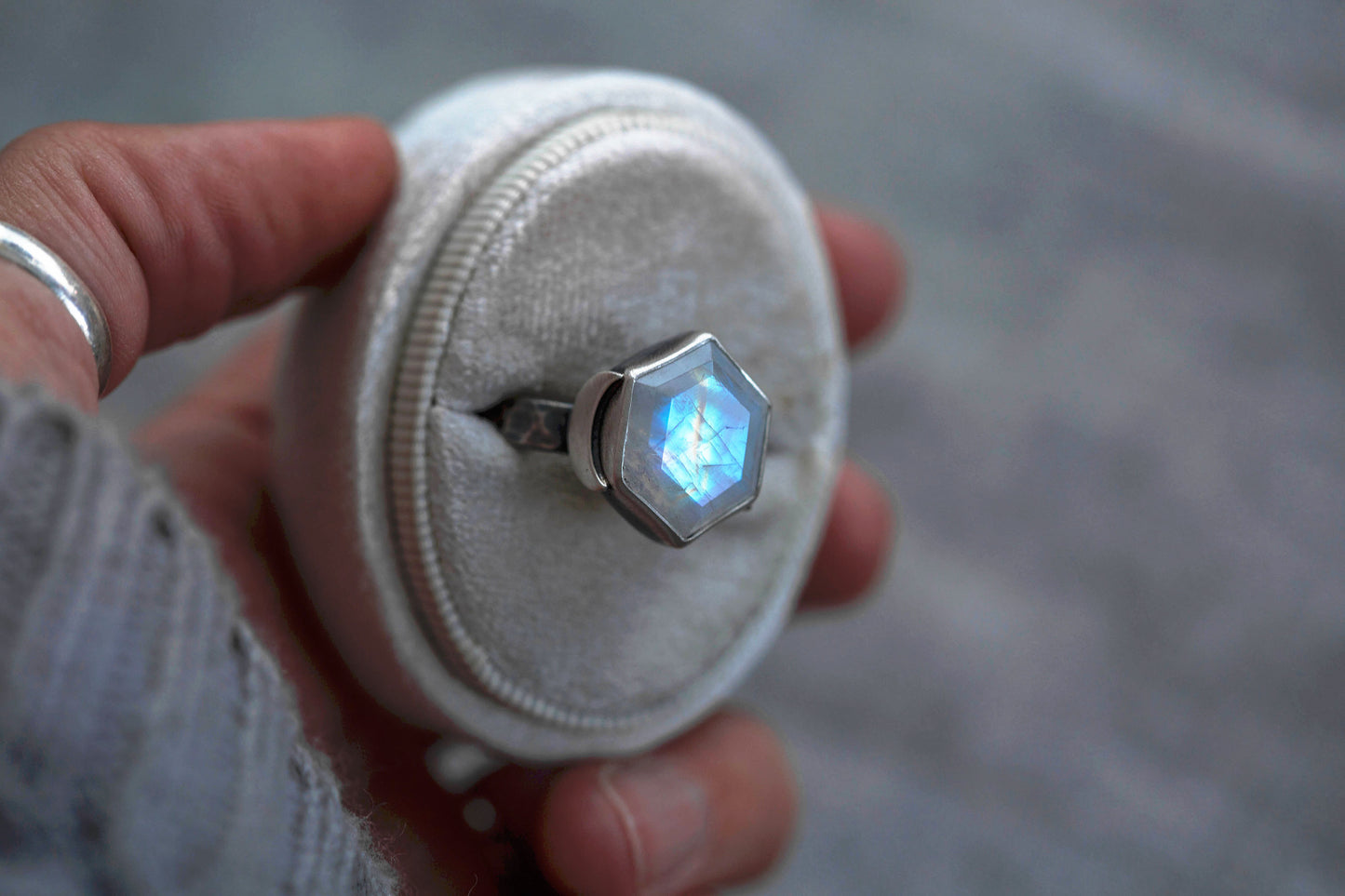 Size 10.25  |  Snow Moon Ring  |  #29